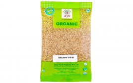Arya Organic Sesame White   Pack  100 grams